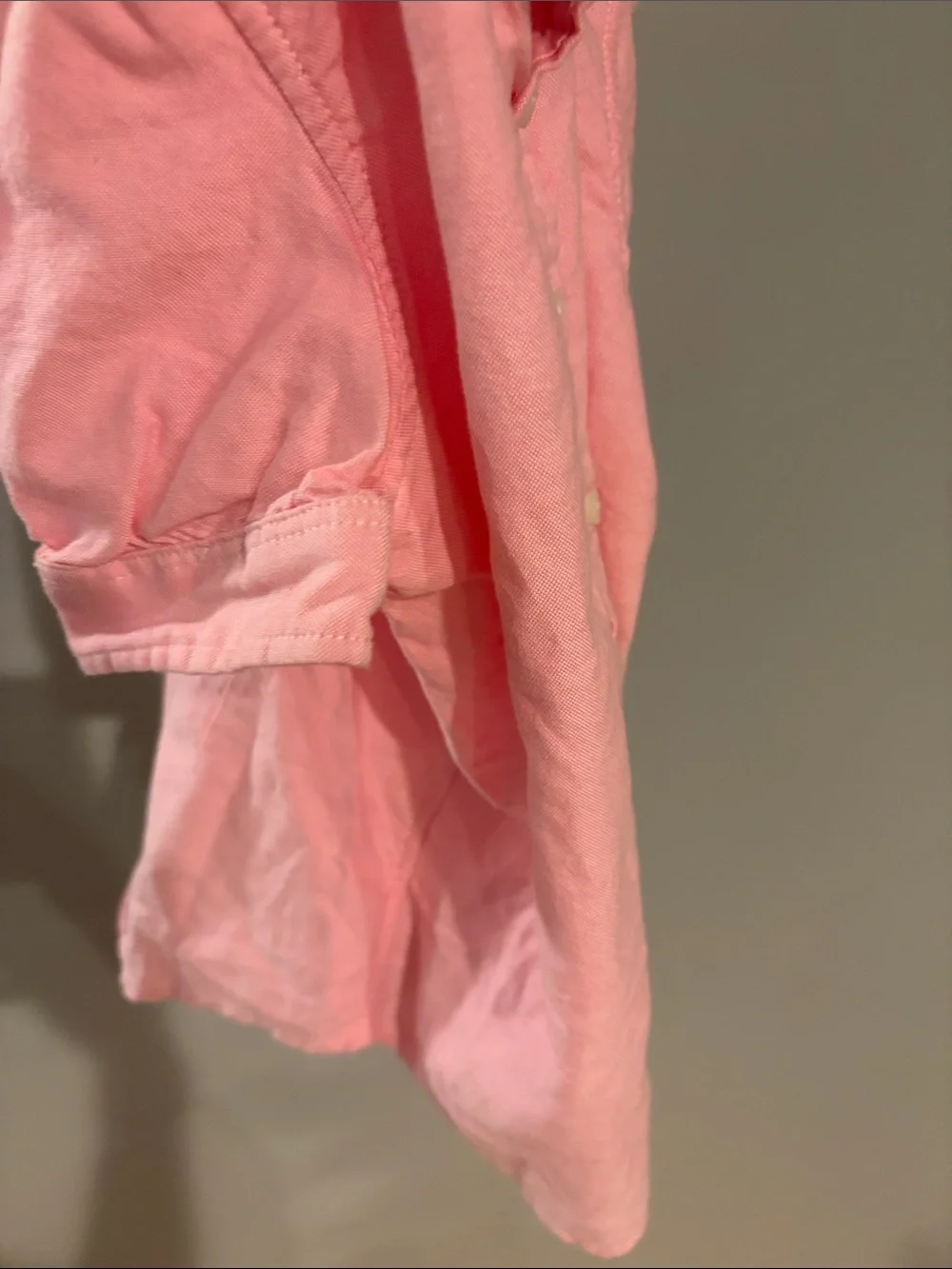 5T Ralph Lauren Pink Oxford Short-Sleeve Shirt